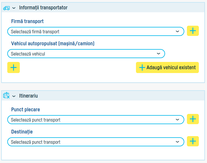 Cum transmiți notificarea e-Transport - pasul 4