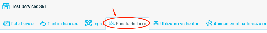 Cum adaug puncte de lucru? - pasul 2