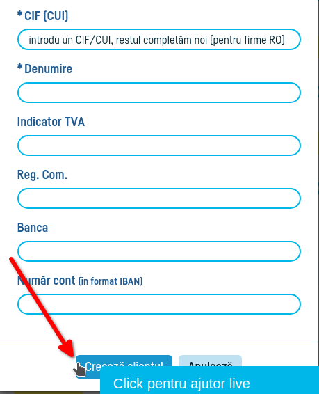 Cum adaug o factură? - pasul 6