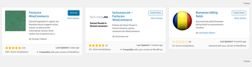 Configurare woocommerce pentru persoane juridice - pasul 2