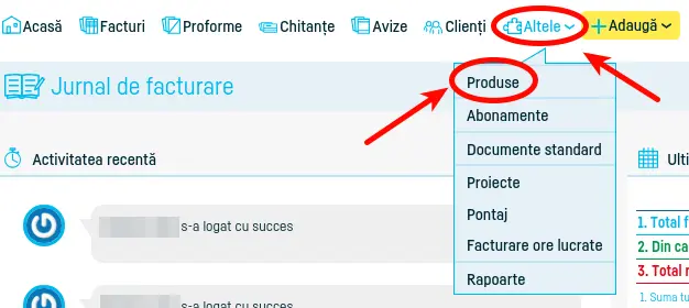 Cum introduc un produs / serviciu nou? - pasul 1