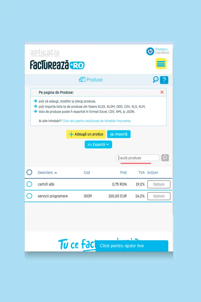Cum folosești opțiunile de căutare? - pasul 3